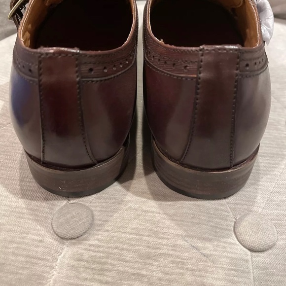 IKE BEHAR Hart Double Monk Strap Shoes Leather 9.5 - Picture 12 of 12